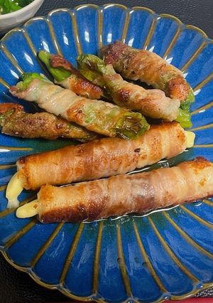 ちくわチーズの豚バラマキ-レシピのメイン写真