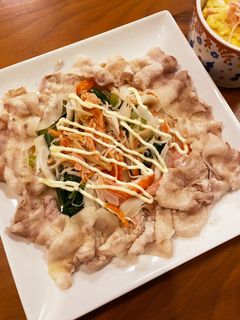 簡単しゃぶしゃぶサラダ-レシピのメイン写真