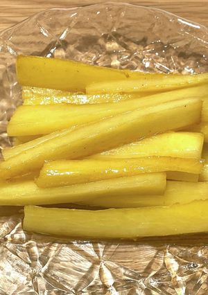 パイナップルの芯のバターソテー-レシピのメイン写真