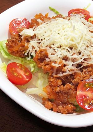 パパッと簡単タコライス-レシピのメイン写真