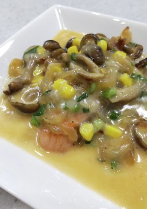 鮭のキノコチーズ焼き-レシピのメイン写真
