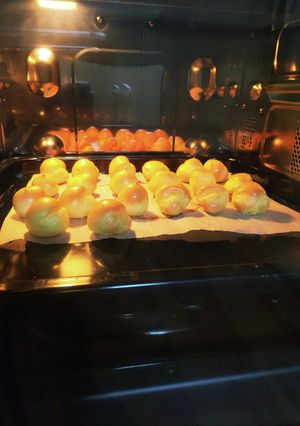 鍋不要 卵１個でシュー生地プチシュー-レシピのメイン写真