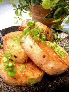 長芋のガーリックバター焼き(改訂)-レシピのメイン写真