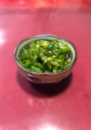【秒おかず】めんつゆピーマン-レシピのメイン写真