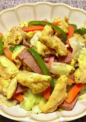 ふわふわの麩が美味しい✨麩チャンプルー-レシピのメイン写真