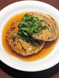 大葉が香る♪豆腐とひじきの和風ハンバーグ-レシピのメイン写真