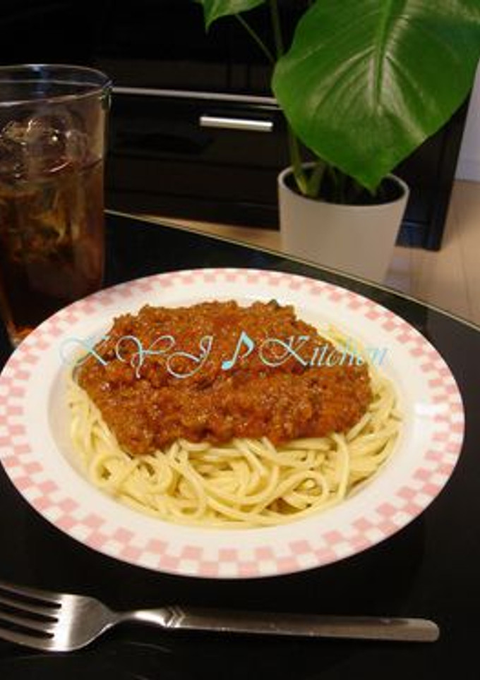 ♪うちの簡単 ミートソース♪-レシピのメイン写真