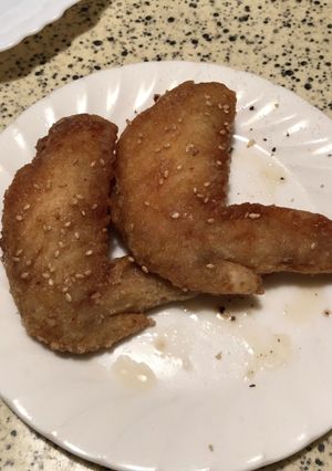 ビールもおかずにも手羽先甘辛唐揚げ-レシピのメイン写真
