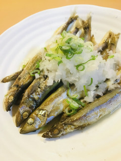フライパンで焼くししゃものおろし添え-レシピのメイン写真