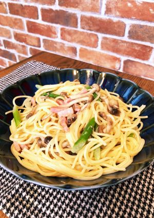 10分で絶品クリームパスタ-レシピのメイン写真