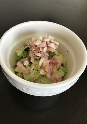 茹で落花生活用桃サラダ-レシピのメイン写真