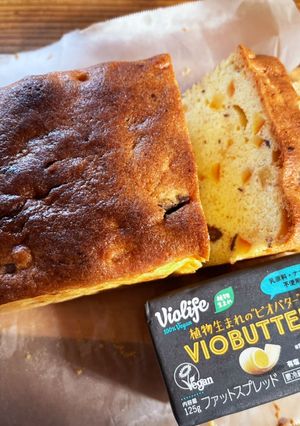 オレンジピールとチョコのパウンドケーキ-レシピのメイン写真