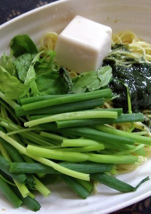 緑のバジル中華-レシピのメイン写真