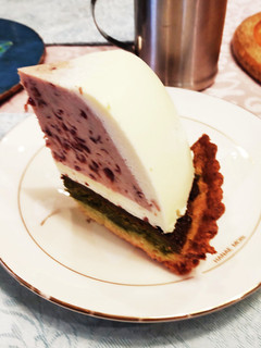 抹茶アーモンドタルト&バニラと小豆ムース-レシピのメイン写真