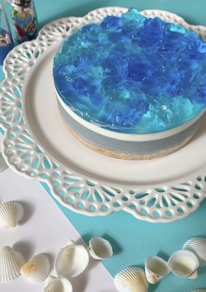 ゼリームースケーキ(ブルーベリー)-レシピのメイン写真