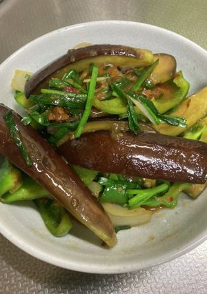 業スーの肉味噌で麻婆茄子風炒め-レシピのメイン写真