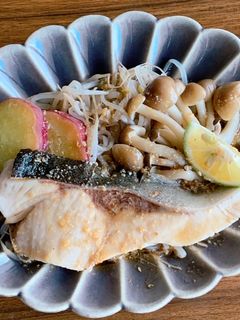 タラの酒蒸し(ゴマラー油だれ)-レシピのメイン写真