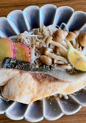 タラの酒蒸し（ゴマラー油だれ）-レシピのメイン写真