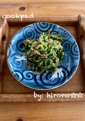 お弁当☆ピーマン×ごまみそ-レシピのメイン写真