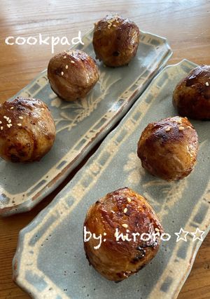 すき焼きタレ de肉巻きおにぎり-レシピのメイン写真