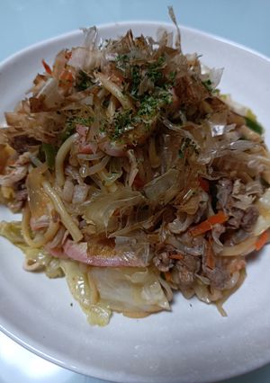 市販ソースを使わない(^^)簡単焼そば-レシピのメイン写真