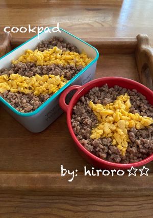 お弁当☆そぼろごはん-レシピのメイン写真
