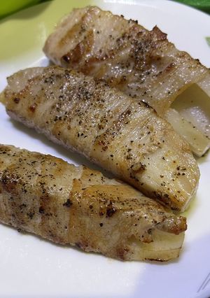 れんこんの肉巻き-レシピのメイン写真