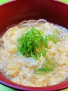 *卵とじ蕎麦*-レシピのメイン写真