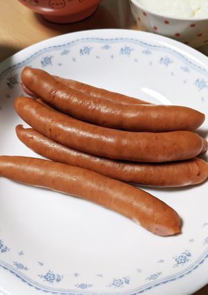 ウインナーのトースター焼き。-レシピのメイン写真