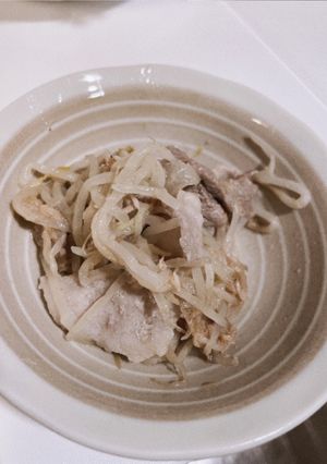 忙しい日にも!簡単!豚肉もやし炒め-レシピのメイン写真
