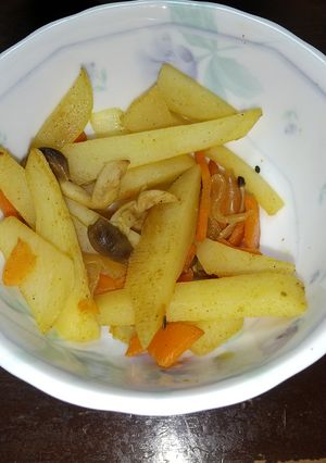 じゃがいものカレー炒め-レシピのメイン写真
