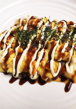半熟卵のとん平焼き-レシピのメイン写真