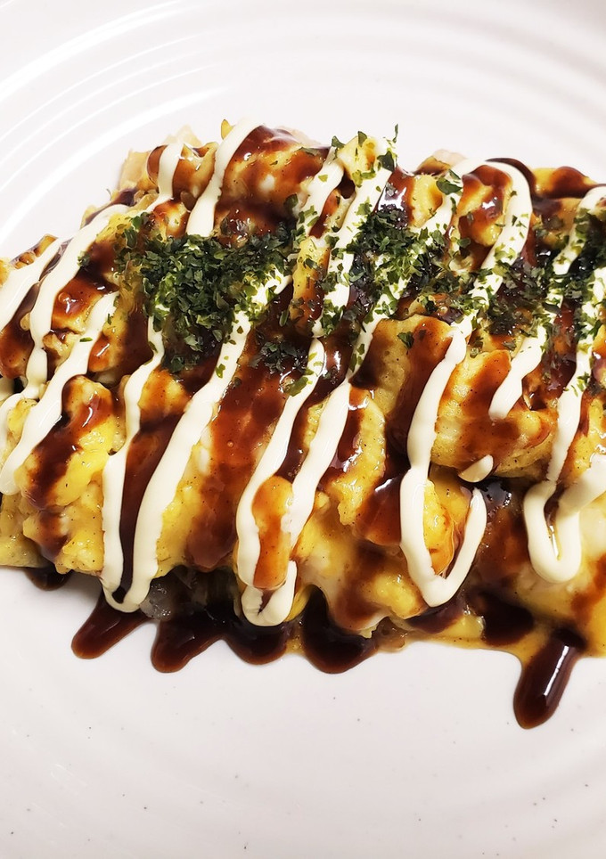 半熟卵のとん平焼き-レシピのメイン写真