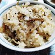 ブラウンえのきの炊き込みご飯