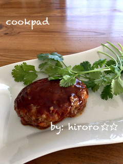 我が家のぽってりハンバーグ♪♪-レシピのメイン写真