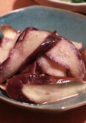 レンジで簡単！ナスのうま塩レモン-レシピのメイン写真