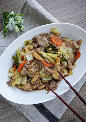 プロが作る黄金比!簡単激ウマ野菜炒め-レシピのメイン写真