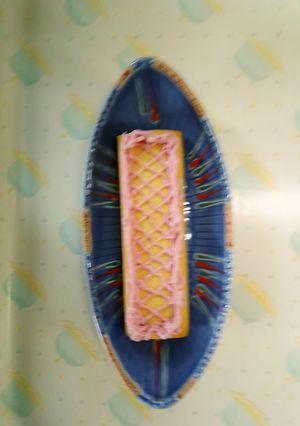 桃色飾り菓子-レシピのメイン写真