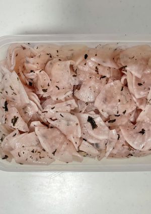 さくら大根　大根　しそ漬け-レシピのメイン写真