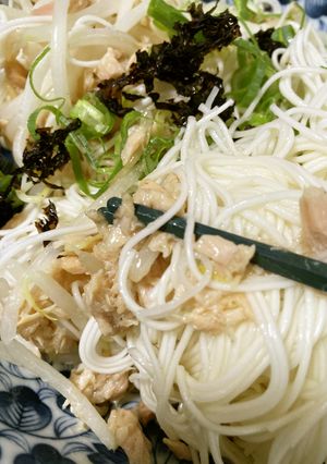 簡単　沖縄そうめんチャンプル-レシピのメイン写真