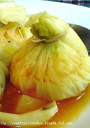 ★キャベツの何でも茶巾包み★-レシピのメイン写真