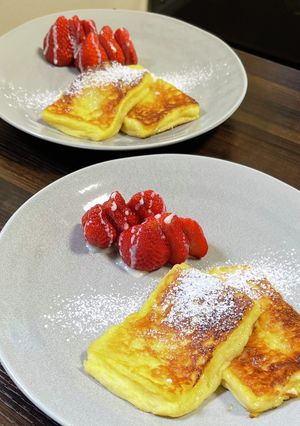 レンジで時短!オークラ風フレンチトースト-レシピのメイン写真