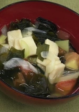 高野豆腐とトマトのスープ-レシピのメイン写真
