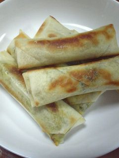 菜の花とかぼちゃの春巻き★-レシピのメイン写真