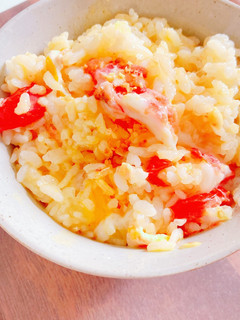 たまごとトマトのガリバターチャーハン-レシピのメイン写真