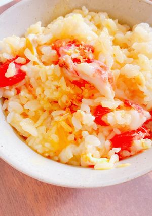 たまごとトマトのガリバターチャーハン-レシピのメイン写真