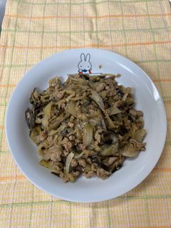 茄子と豚肉の味噌炒めチンジャオロース風-レシピのメイン写真