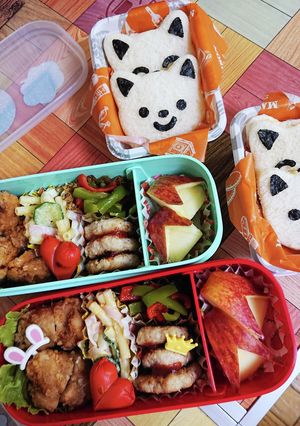 保育園遠足弁当(2022年9月)-レシピのメイン写真