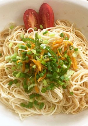ピーナッツ醤油ソースでアレンジそうめん-レシピのメイン写真