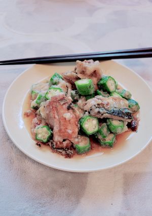 サンマの大根おろし&オクラあんかけ-レシピのメイン写真